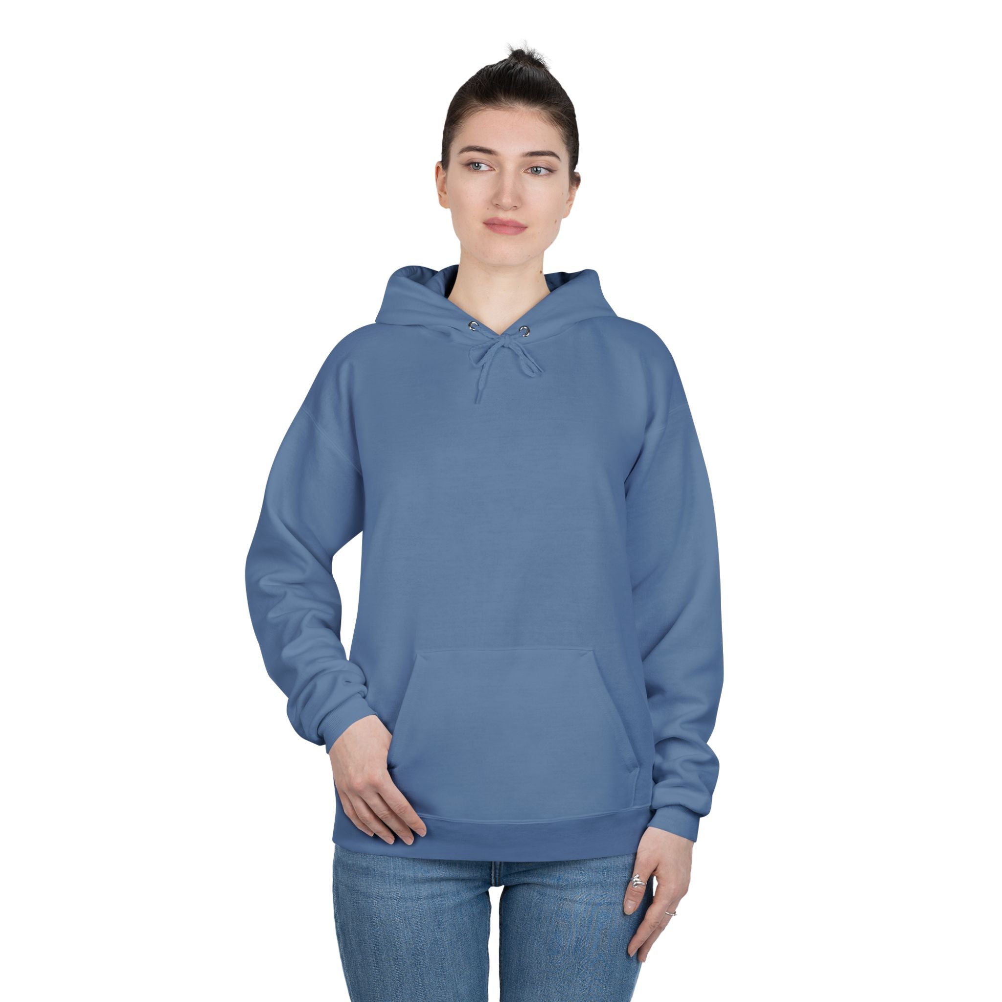 Eco-Friendly Pullover Hoodie - Modern Sustainable Design Printify