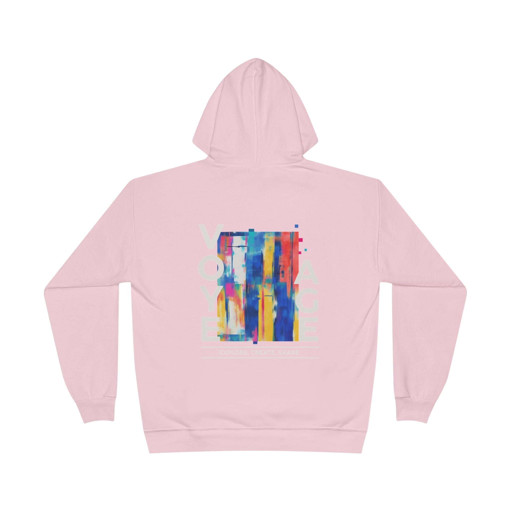 Eco-Friendly Pullover Hoodie - Modern Sustainable Design Printify