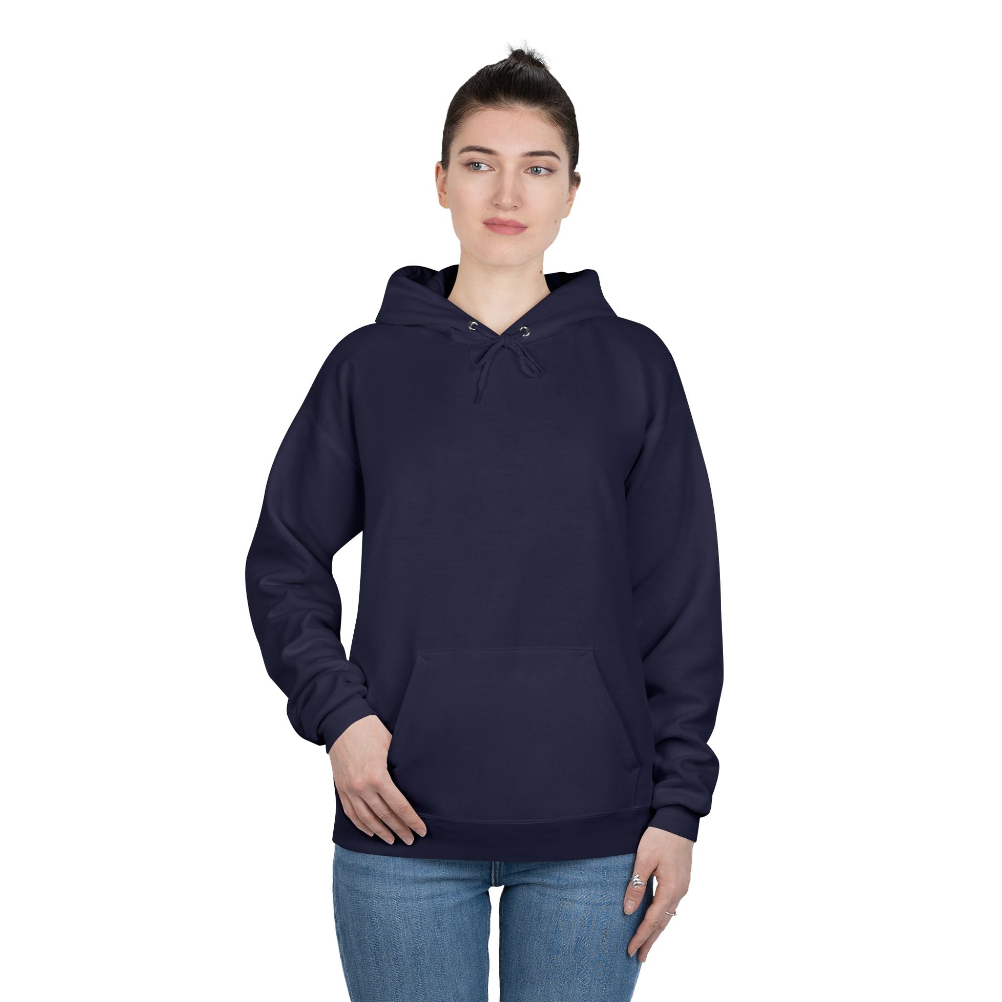 Eco-Friendly Pullover Hoodie - Modern Sustainable Design Printify
