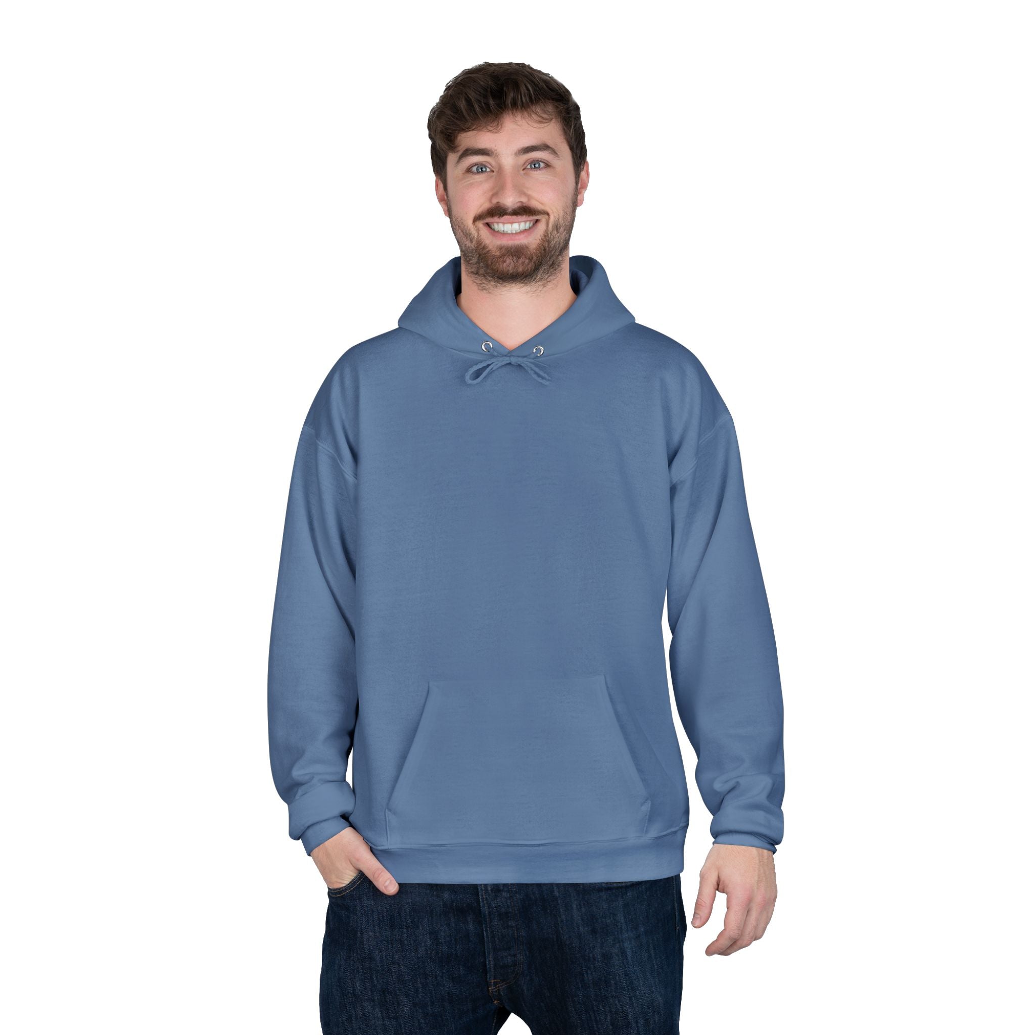 Eco-Friendly Pullover Hoodie - Modern Sustainable Design Printify