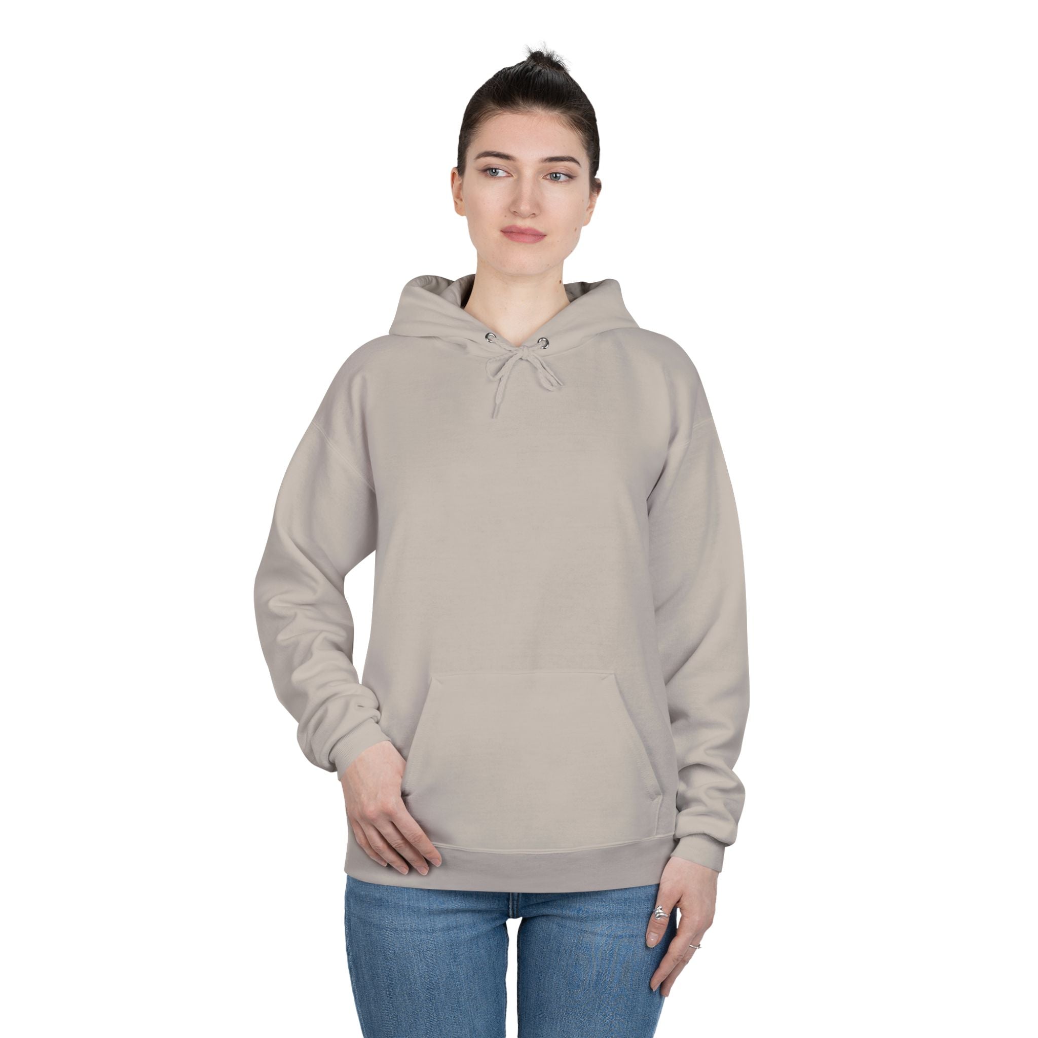 Eco-Friendly Pullover Hoodie - Modern Sustainable Design Printify