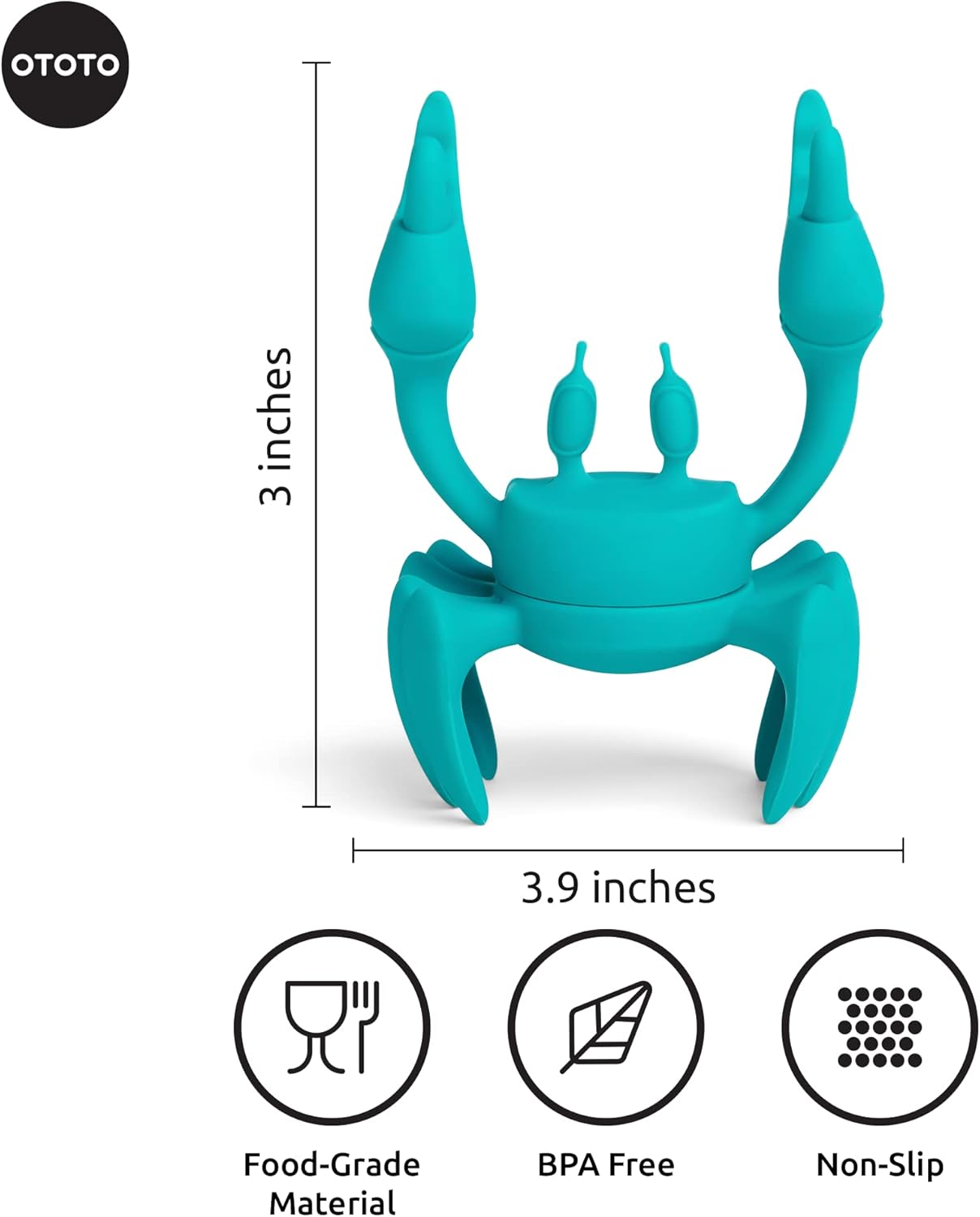 OTOTO Funny Spoon Holder - Spoon Rest for Stove Top - Cooking Gadgets, Gifts, Cute Kitchen Accessories, Funny Gifts, Random Stuff Quick Pick Grocers