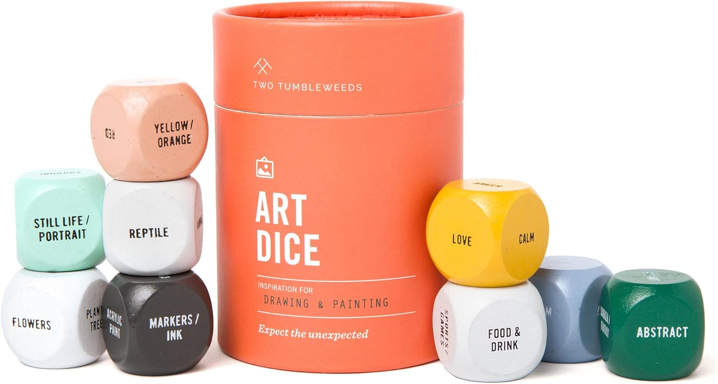 Creative Inspiration Dice Set for Drawing, Painting & Writing Quick Pick Grocers