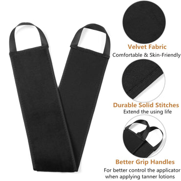 Yvoier Streakless Self Tanning Mitt Applicator Kit, 5 Pack Self Tanner Mitt with Tanning Glove, Self Tanner Back Applicator, Tanning Brush, Mini Face Glove and Exfoliating Mitt Quick Pick Grocers