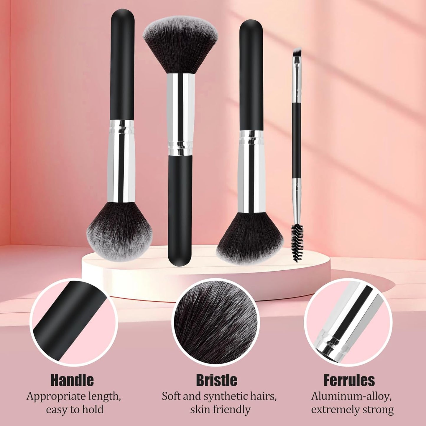 Makeup Brushes Set Gifts for Women, Gifts for Teen Girls Mom Wife Sister 13 Pcs Premium Kit with Foundation Concealer Blush Sponge Professional Beauty blenders Accessories for Mothers Day Birthday Quick Pick Grocers