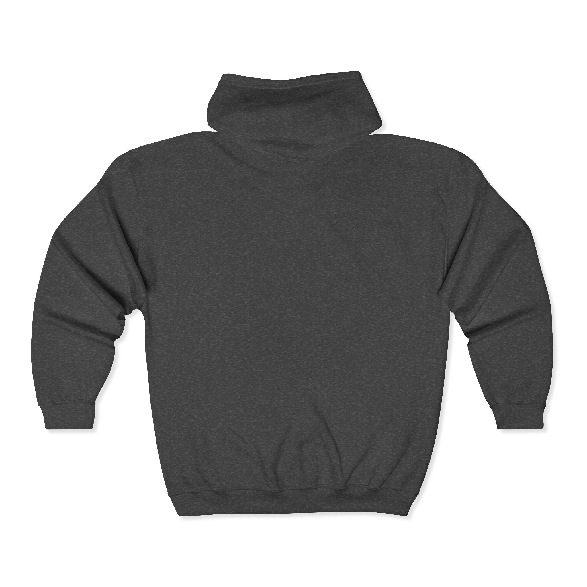 Full Zip Hooded Sweatshirt - Ultimate Comfort and Style for Casual Gatherings and Holidays Printify