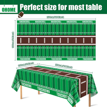 Soccer Party Decorations - 2 PCS Soccer Tablecloth | 2026 World Soccer Cup Merchandise Birthday Party Decorations - Soccer Party Favors Accessories Supplies for Indoor Outdoor Decor Quick Pick Grocers