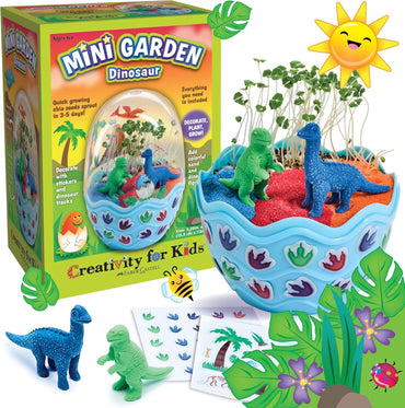 Creativity for Kids Mini Garden: Gifts for Girls, Crafts and Toys, Stocking Stuffers for Kids (Ages 6+) Quick Pick Grocers