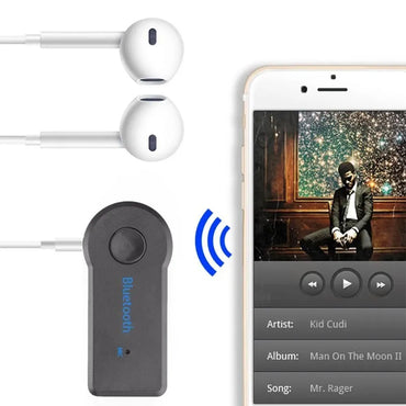 Car Bluetooth 5.0 Receiver 3.5mm Jack Wireless Bluetooth Transceiver Adapter For Car Kit Music Audio Aux A2dp Earphone Receiver