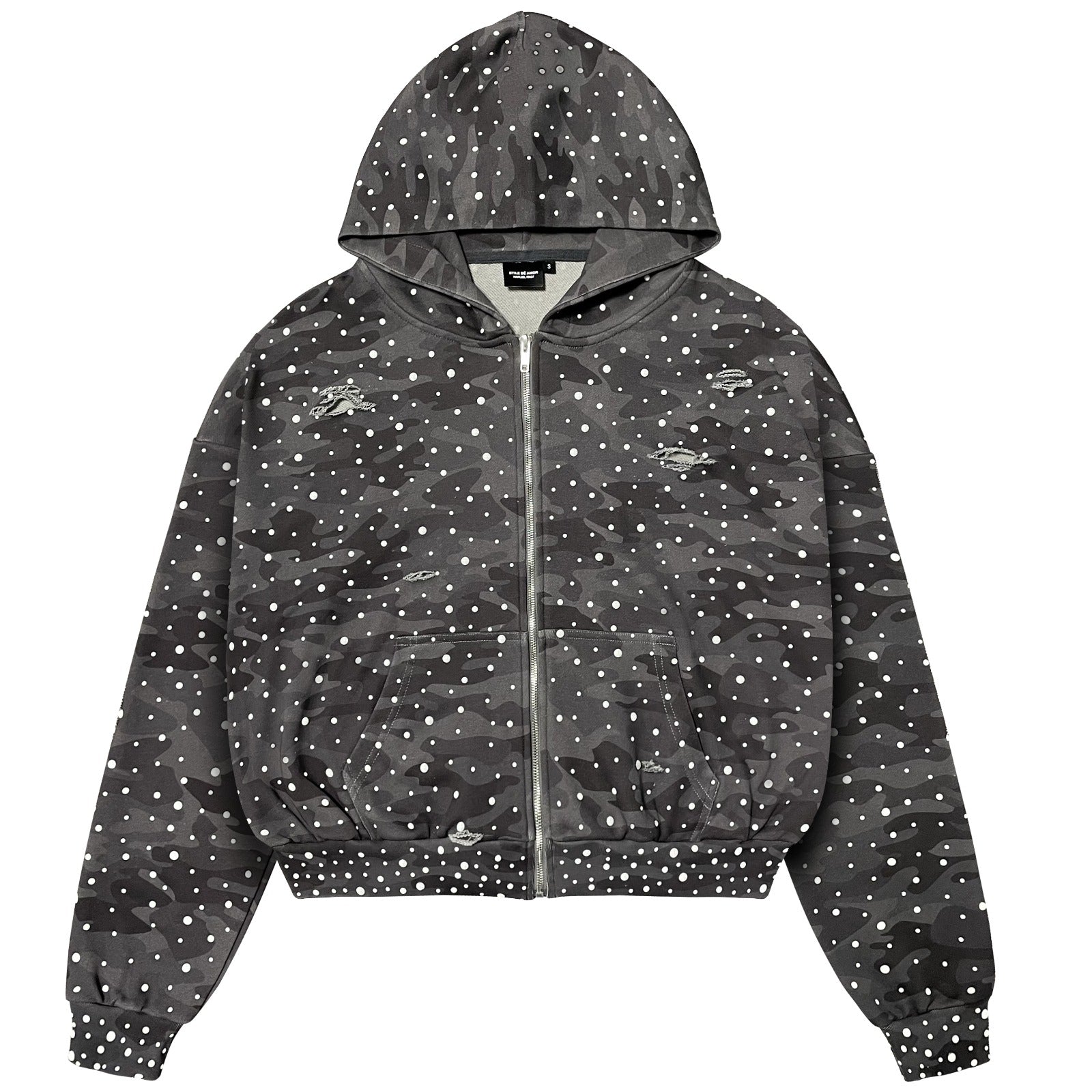 PERLE GUERRIERE ZIP UP Stile De Amor Galleria