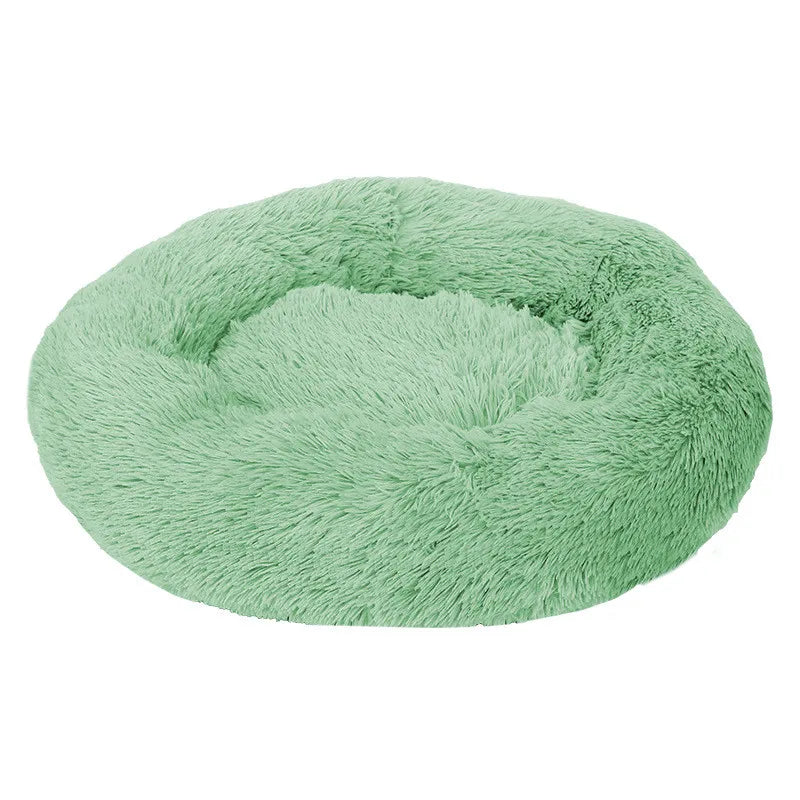 Donut Mand Dog Accessories for Large Dogs Cat's House Plush Pet Bed for Dog XXL Round Mat For Small Medium Animal Calming 100CM Quick Pick Grocers