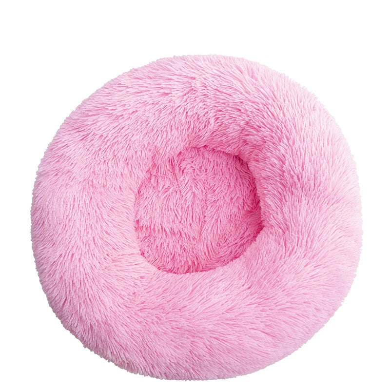 Donut Mand Dog Accessories for Large Dogs Cat's House Plush Pet Bed for Dog XXL Round Mat For Small Medium Animal Calming 100CM Quick Pick Grocers