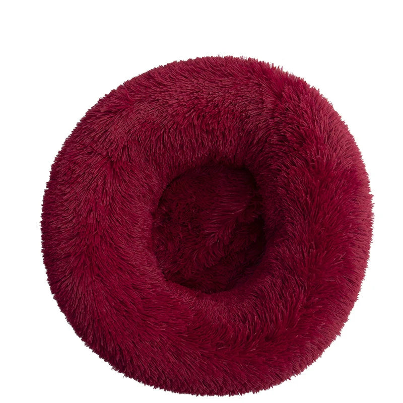Donut Mand Dog Accessories for Large Dogs Cat's House Plush Pet Bed for Dog XXL Round Mat For Small Medium Animal Calming 100CM Quick Pick Grocers