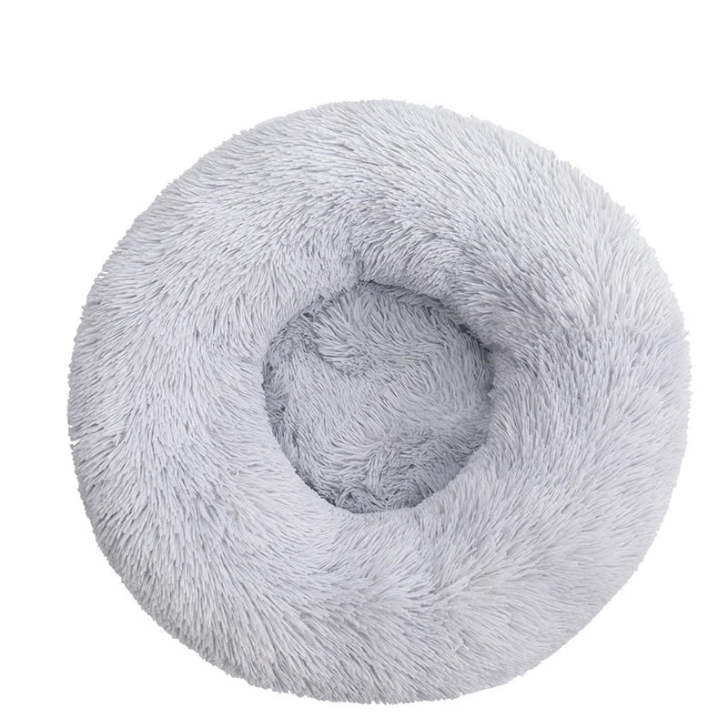 Donut Mand Dog Accessories for Large Dogs Cat's House Plush Pet Bed for Dog XXL Round Mat For Small Medium Animal Calming 100CM Quick Pick Grocers