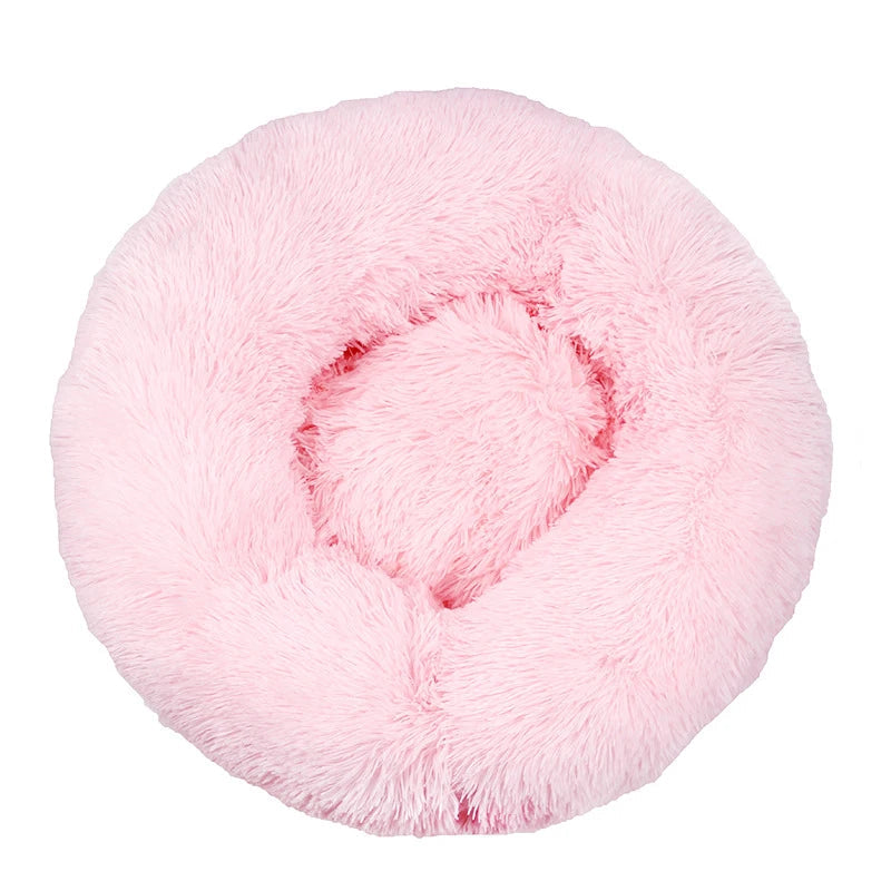 Donut Mand Dog Accessories for Large Dogs Cat's House Plush Pet Bed for Dog XXL Round Mat For Small Medium Animal Calming 100CM Quick Pick Grocers