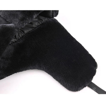 Bomber Hat Female Winter For Men Women Thick Warm Fur Velvet Cold Cap Male Snow Russian Ear Flap Purest Peak