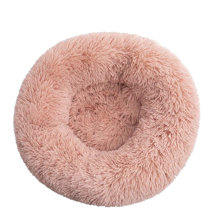 Donut Mand Dog Accessories for Large Dogs Cat's House Plush Pet Bed for Dog XXL Round Mat For Small Medium Animal Calming 100CM Quick Pick Grocers