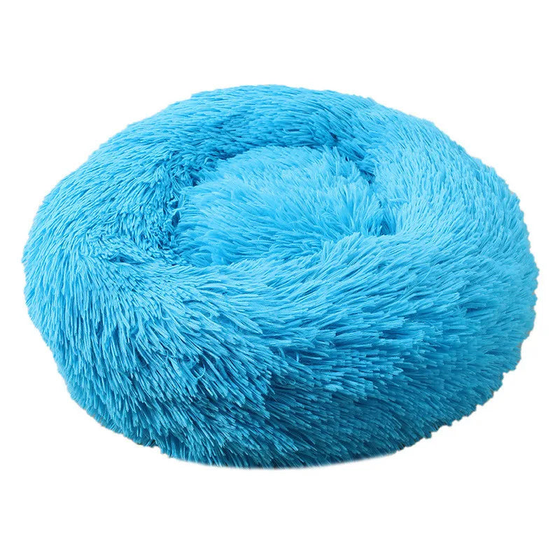 Donut Mand Dog Accessories for Large Dogs Cat's House Plush Pet Bed for Dog XXL Round Mat For Small Medium Animal Calming 100CM Quick Pick Grocers