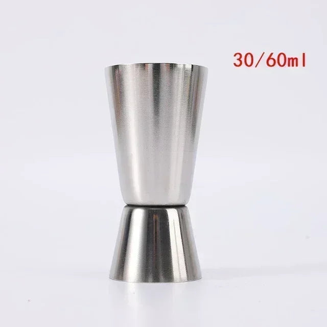 Double Side Measuring Cup Cocktail Drink Wine Shaker Stainless Mojito Bar Accessories kitchen gadget Bar Tools cocktail shaker Quick Pick Grocers