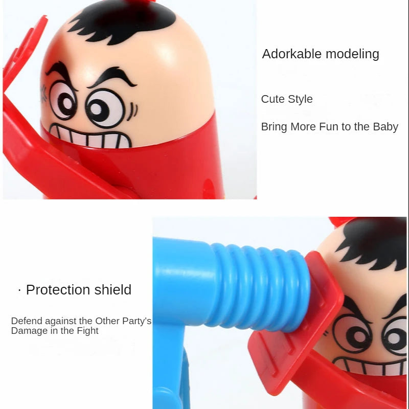 Hot Funny Practical Joke Fight Battle Antistress Toy Prank Interaction Play Table Game Toys Gift Quick Pick Grocers