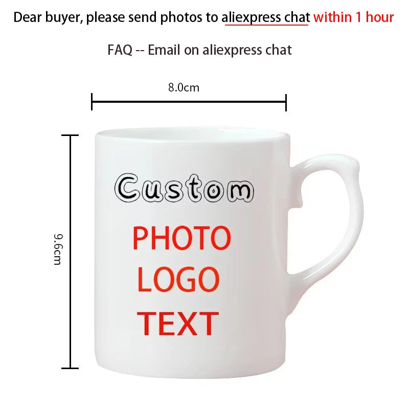 Personalised Your Photo Mug, Custom NAME IMAGE Cup,Customize Coffee Mugs, Tea Cups, Mothers' day, Fathers' day Wedding Gift Quick Pick Grocers