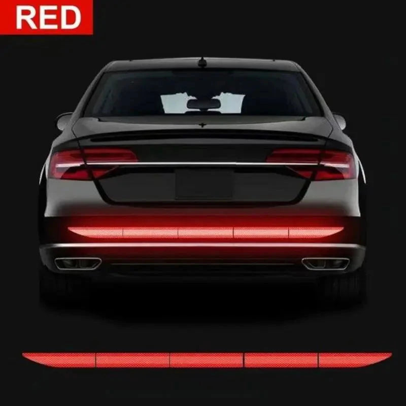 1 Set Reflective Warning Safety Tape – Car Trunk Anti-Collision Strips for Vehicle Protection Econic Blanks