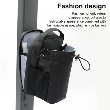 2025 Magnetic Gym Sling Bag Water Bottle & Phone Holder Waterproof Crossbody Bag for Outdoor Sports Travel Fitness Accessories Econic Blanks