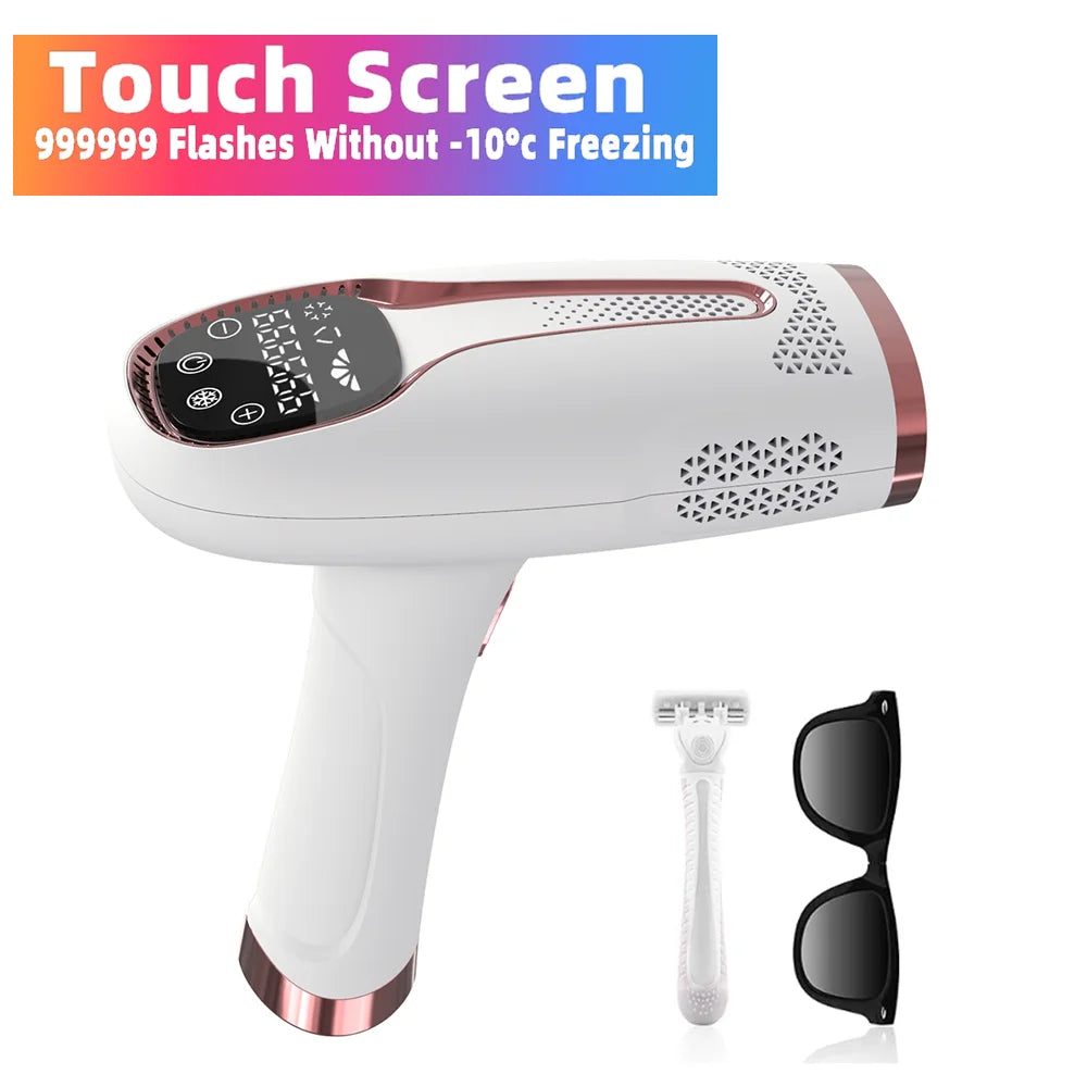 999999 Flashes IPL Laser Epilator for Women Home Use Devices Hair Removal Painless Electric Epilator Bikini Dropshipping Econic Blanks