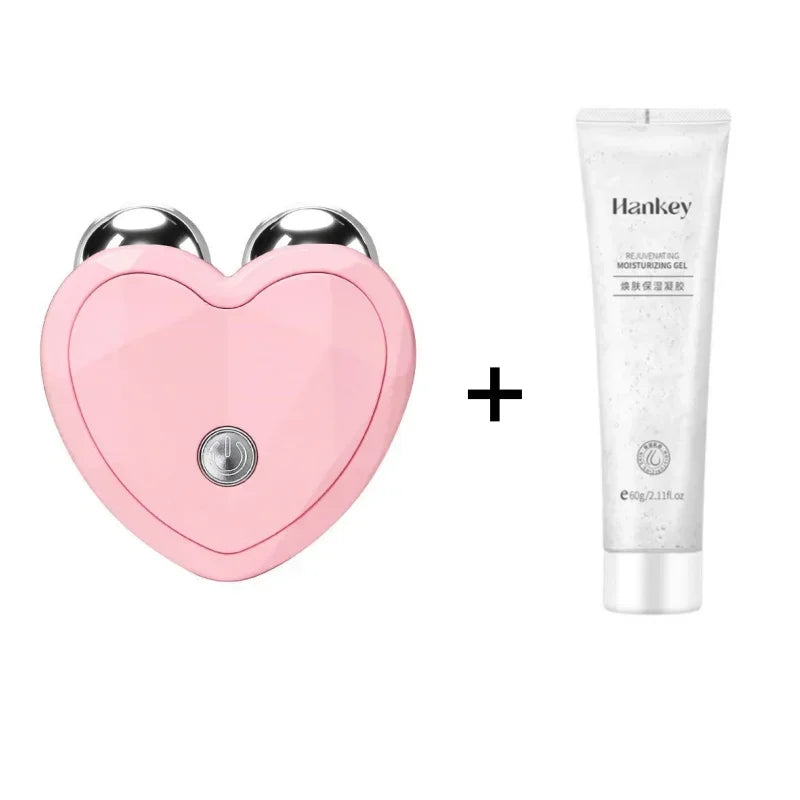 NEW Micro Current Beauty Device Mini Portable Face Lifting Roller Slimming Massager EMS Delicate Contour Firming Facial Care Quick Pick Grocers