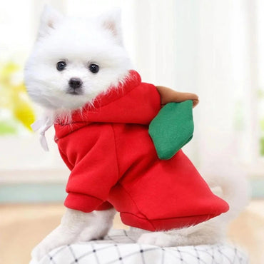 Cute Dog Hoodie Pet Fruit Clothes Funny Dog Cat Coats with Hat Halloween Cosplay Costume Dogs Hooded Sweatshirt for Puppies Cat Econic Blanks