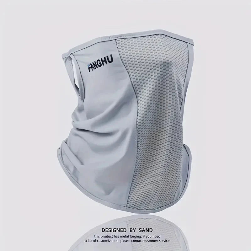Cycling Masks Headwear Bandana Head Wrap Face Scarf Mask Neck Balaclava Breathable Light Cool Wind Outdoor Hiking Ice Silk Mask Econic Blanks