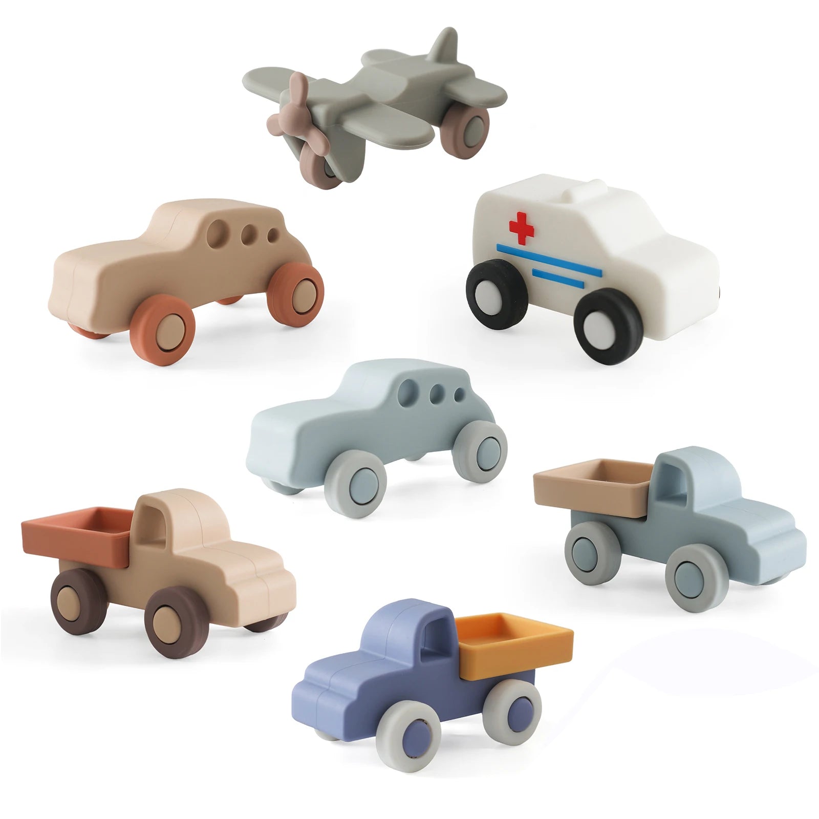 Baby Silicone Car Toys Montessori Baby Things Silicone Baby Teether Toy Car 0 12 Months Newborn Educational Toy Silicone Blocks Purest Peak