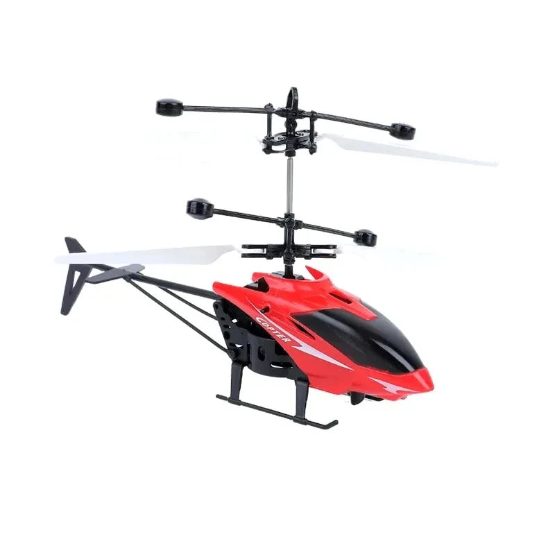 Rechargeable Mini RC Drone Remote Safe Fall-resistant RC Helicopters Drone Children Toys(No remote control battery) Econic Blanks