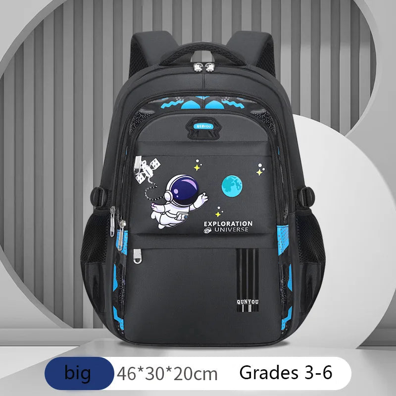 Kids Backpack Children School Bags for Boys Astronaut School Backpack Waterproof Primary Book Bag Mochila Infantil Purest Peak