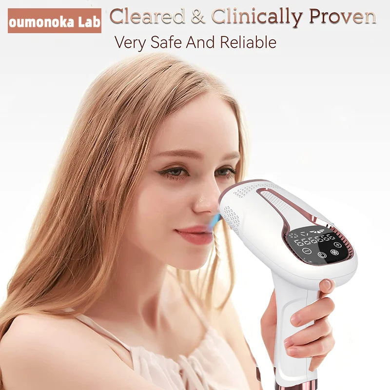 999999 Flashes IPL Laser Epilator for Women Home Use Devices Hair Removal Painless Electric Epilator Bikini Dropshipping Econic Blanks