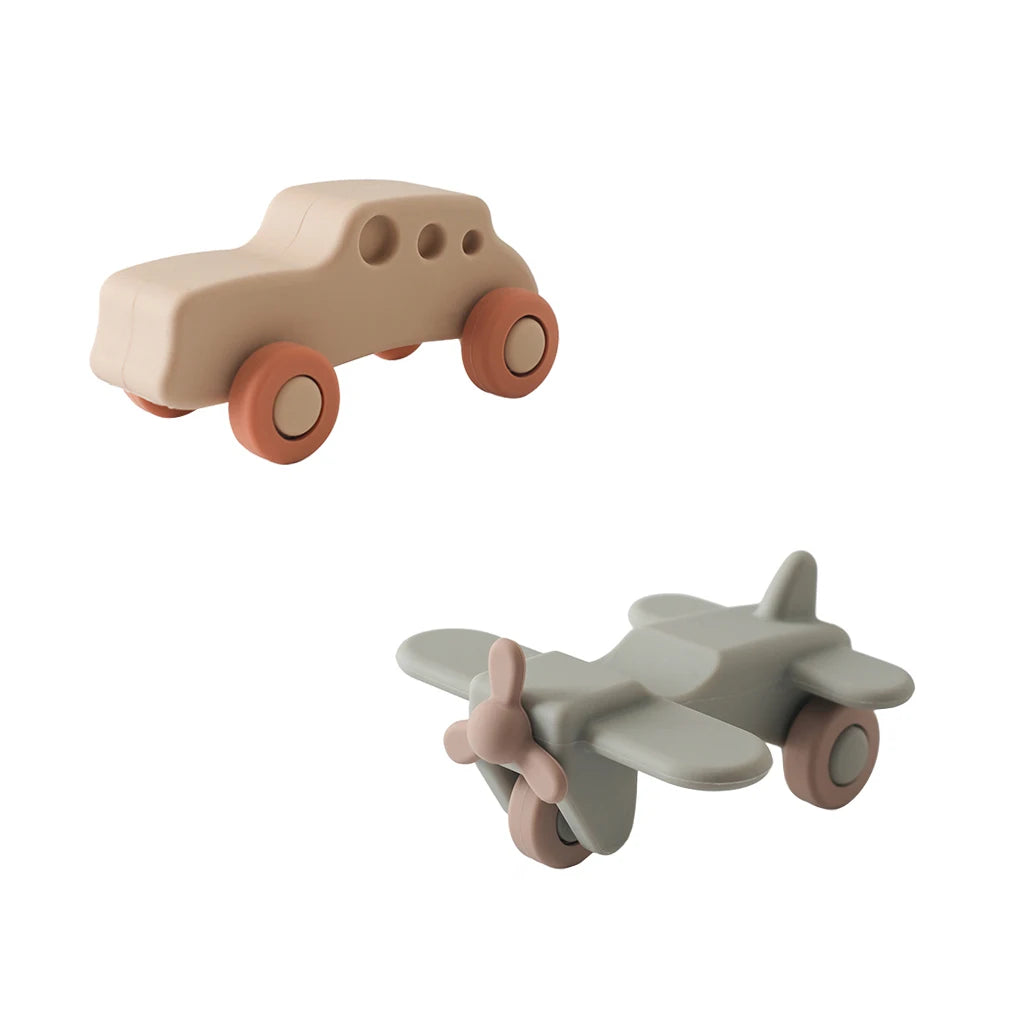 Baby Silicone Car Toys Montessori Baby Things Silicone Baby Teether Toy Car 0 12 Months Newborn Educational Toy Silicone Blocks Purest Peak