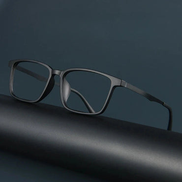 FIRADA Fashion Comfortable Glasses Retro Business Titanium Eyewear Square Optical Prescription Eyeglasses Frame For Men A1003 Econic Blanks