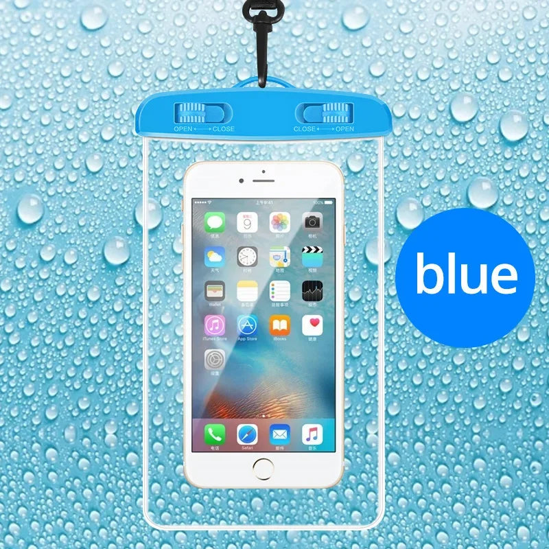 IP68 PVC waterproof phone case swimming water proof bag universal underwater phone protector pouch cover for iPhone 15 14 13 Pr Quick Pick Grocers