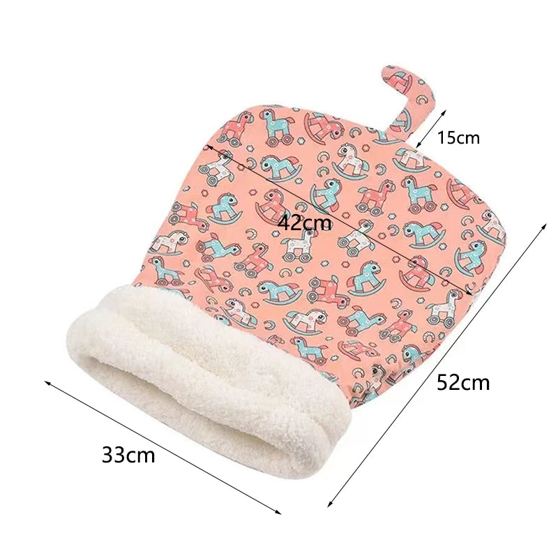 Autumn and winter warm cat kennel, closed cat bed, cute cat sleeping bag, Christmas essential pet supplies Econic Blanks