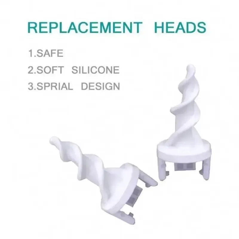 Ear Wax Remover Tool Ear Cleaner With Soft Silicone 16 Replacement Tips Simply To Grab Extract Earwax Econic Blanks