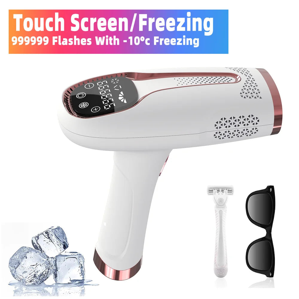 999999 Flashes IPL Laser Epilator for Women Home Use Devices Hair Removal Painless Electric Epilator Bikini Dropshipping Econic Blanks