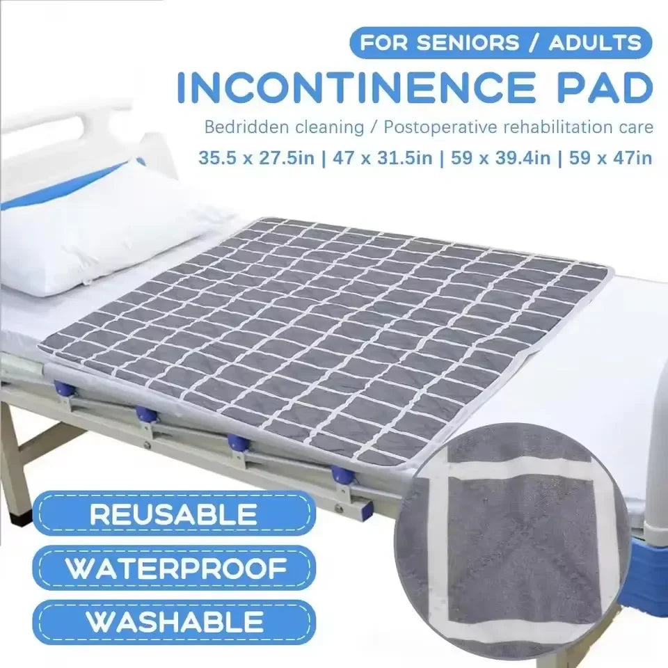 Reusable Waterproof Bed Pad Mattress Protector Cover Quick Pick Grocers