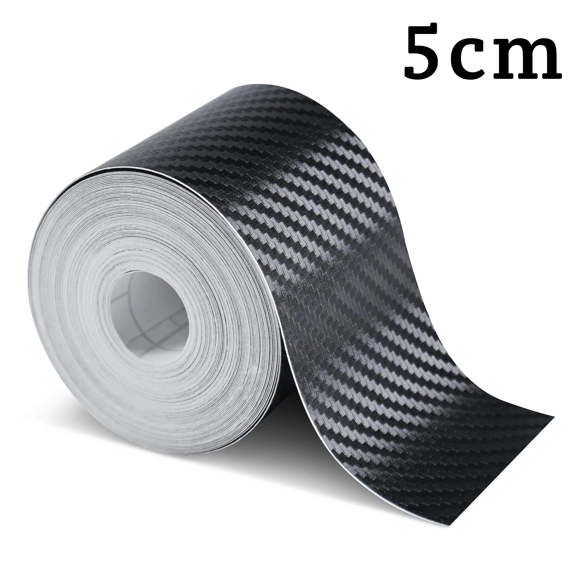 1-10m Nano Carbon Fiber Car 3D Tape Sticker Door Mirror Paste Protector Strip DIY Protection Protective Film Waterproof Adhesive Econic Blanks