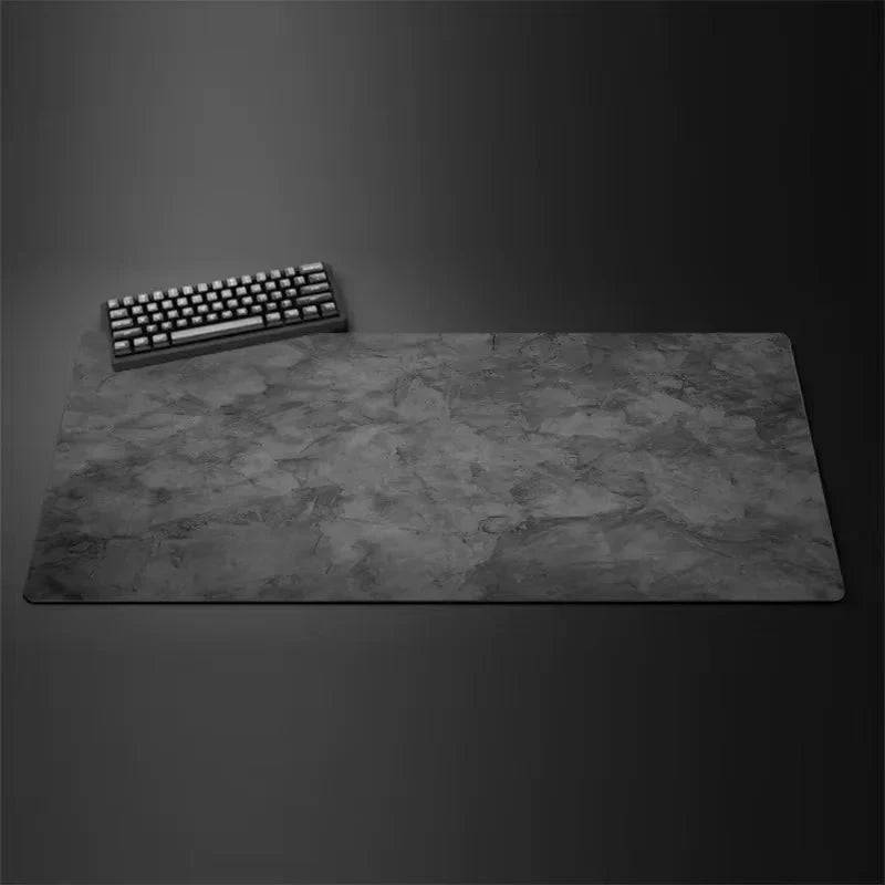 Gray mouse pad Large/Small overlocked mousepad xxl desktop keyboard table pad gray series game desk mat computer accessories Econic Blanks