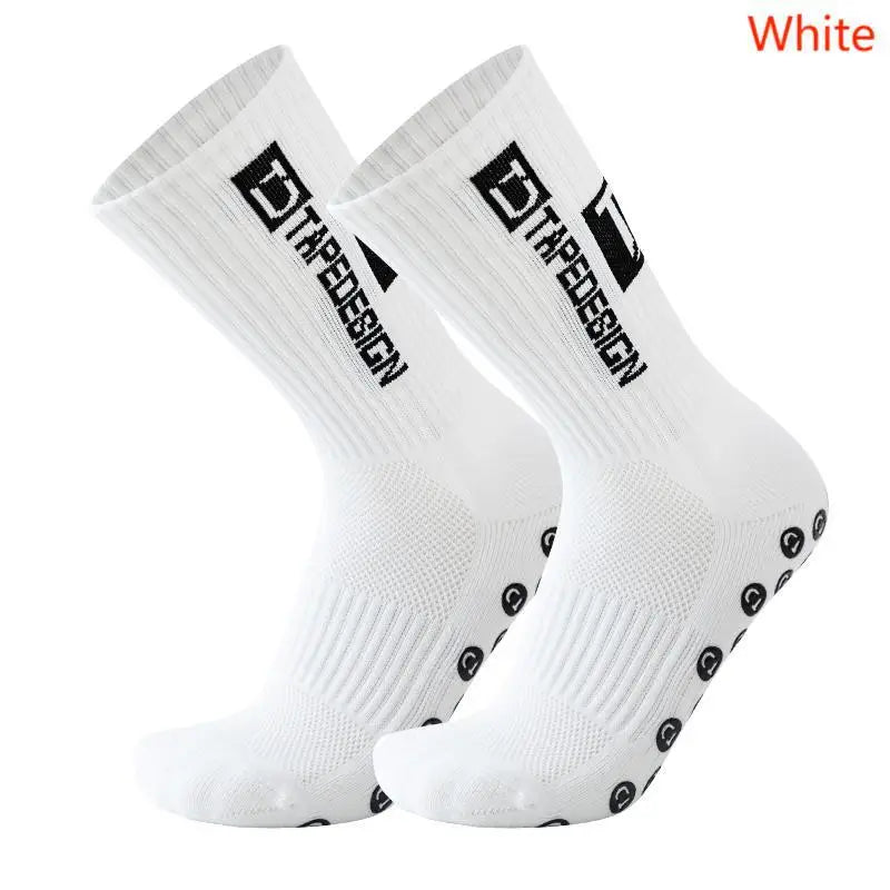 TAPEDESIGN New Anti Slip Football Socks Soccer Sport Cycling Sport Socks For Kids and Adult Quick Pick Grocers