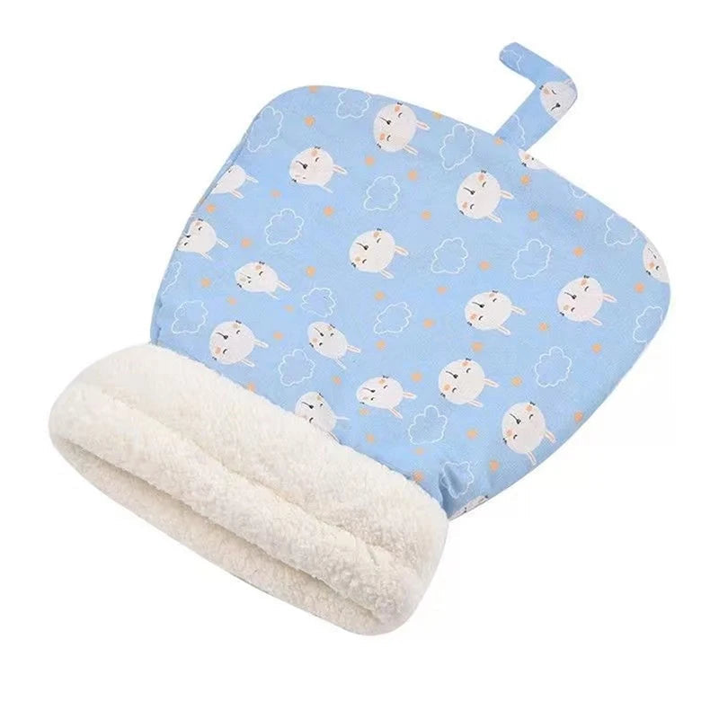 Autumn and winter warm cat kennel, closed cat bed, cute cat sleeping bag, Christmas essential pet supplies Econic Blanks
