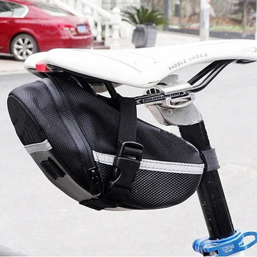 Nylon Bicycle Bag Waterproof Mountain Bike Saddle Storage Seat Rear Tool Pouch Outdoor Cycling Accessories Quick Pick Grocers
