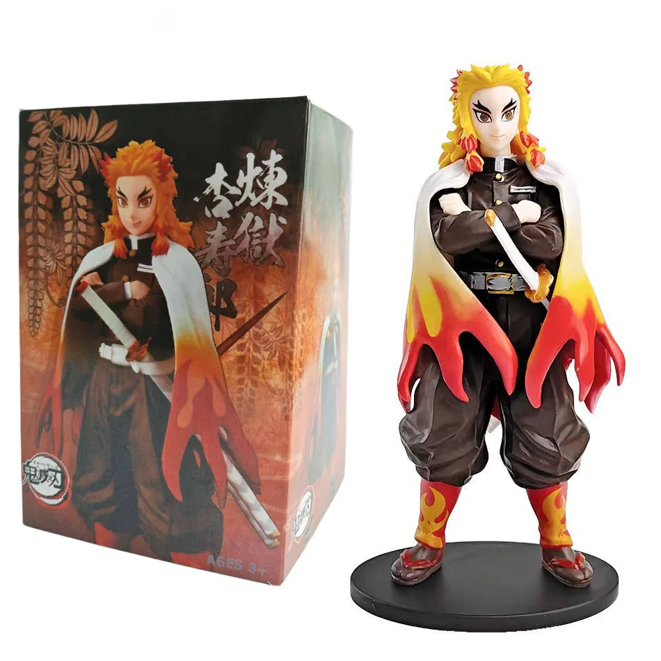 Anime Demon Slayer Kimetsu no Yaiba Figure Kamado Tanjirou Action Figure Agatsuma Zenitsu Nezuko Warrior PVC Model Toys Quick Pick Grocers
