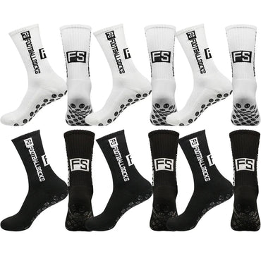 Football Socks Non Slip Grip for Men Women Basketball Baseball Soccer Cycling Running Hiking Tennis Skateboard Exercise Quick Pick Grocers