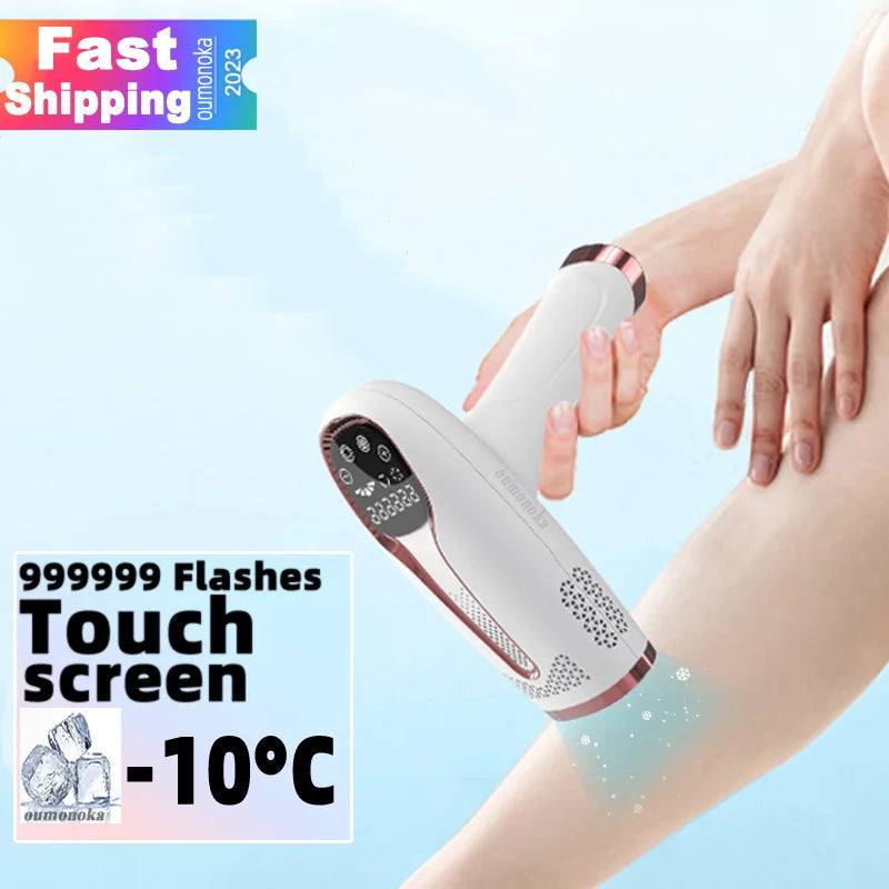 999999 Flashes IPL Laser Epilator for Women Home Use Devices Hair Removal Painless Electric Epilator Bikini Dropshipping Econic Blanks